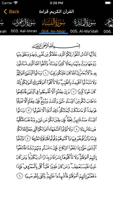 Noble Quran Ali al Huzaifi App screenshot #2