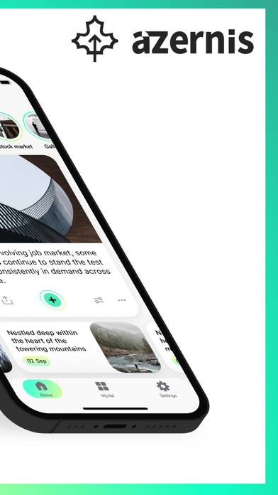 Azernis News App App-Screenshot