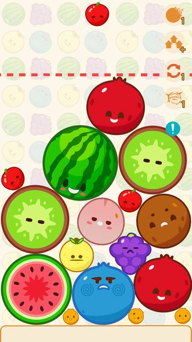 Melon Chill: Fruit Drop App skärmdump #1