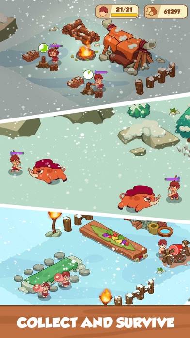 Icy Village: Tycoon Survival Скриншот приложения #2