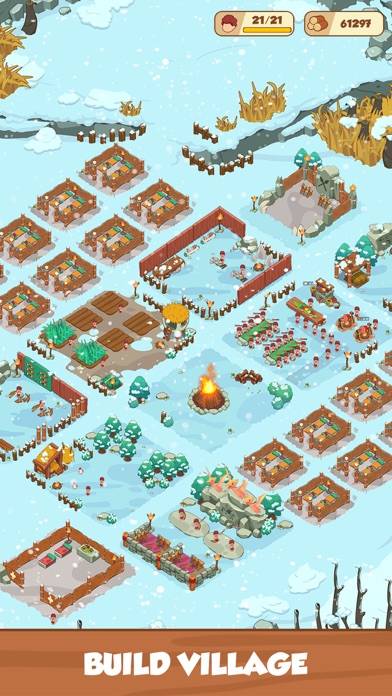 Icy Village: Tycoon Survival Скриншот приложения #3
