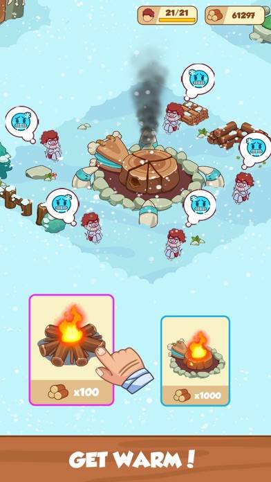 Icy Village: Tycoon Survival скриншот игры