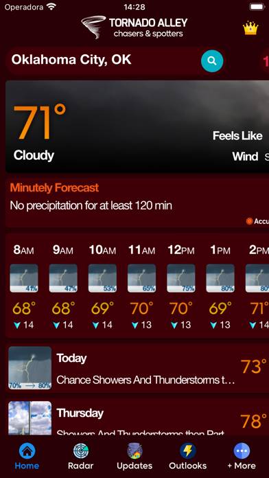 Tornado Alley Weather Center App screenshot #1