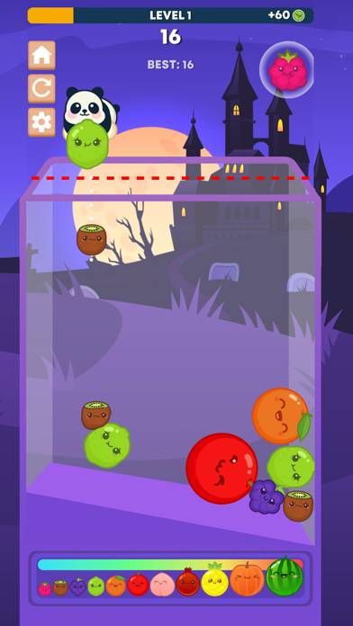 Watermelon Game: Panda Merge App screenshot #6