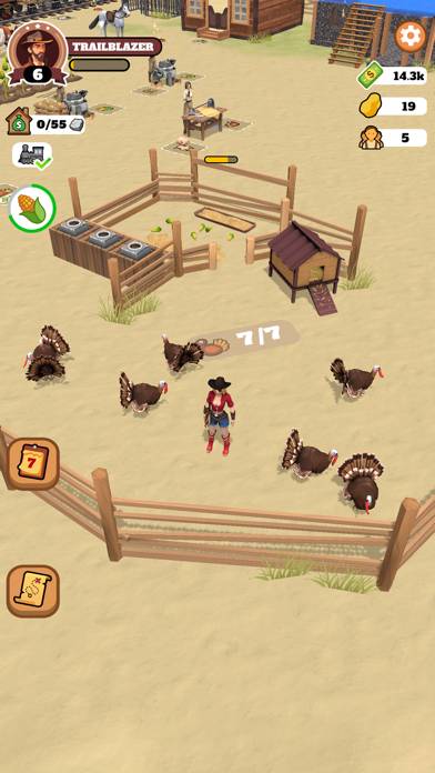 Butcher's Ranch: Western Farm Captura de pantalla de la aplicación #1