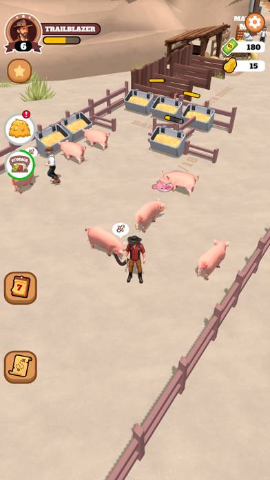 Butcher's Ranch: Western Farm Captura de pantalla de la aplicación #2