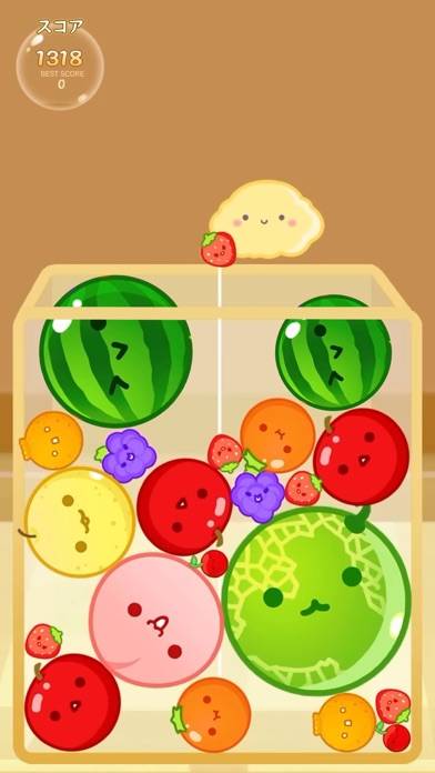 Watermelon Fruits Match Puzzle Captura de pantalla de la aplicación #1