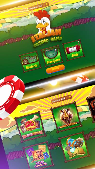 Italian Casino Games Online screenshot