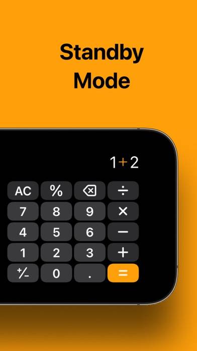 Calculator Widget plus App screenshot #2