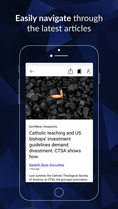 National Catholic Reporter screenshot