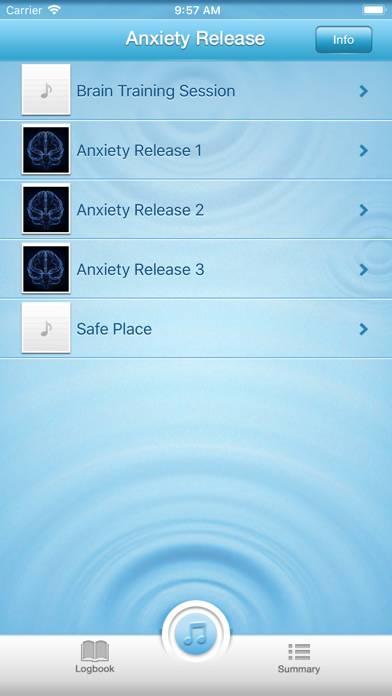Anxiety Release based on EMDR Captura de pantalla de la aplicación #1
