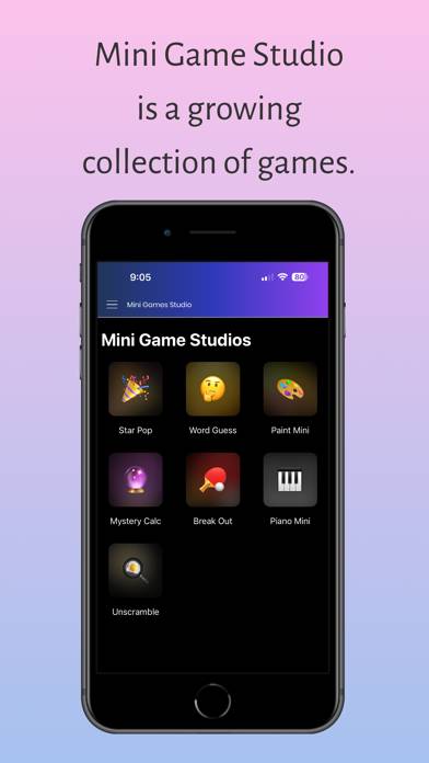 Mini Games Studio screenshot