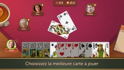 Tarot Classique Multijoueur capture d'écran du jeu