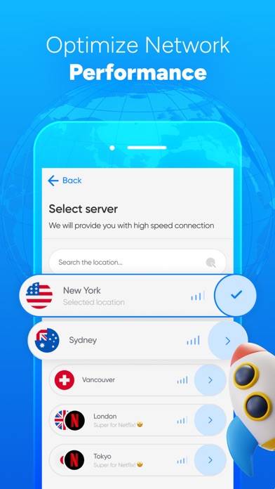 VPN One: Unlimited Proxy App App screenshot #3