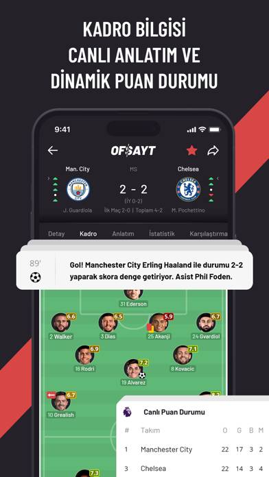 Ofsayt Canlı Skor App screenshot #5