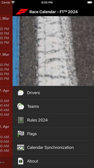 Race Calendar 2024 App preview #4