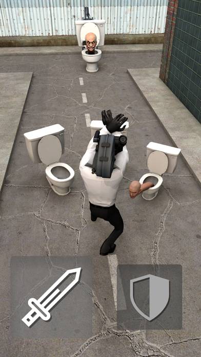 Toilet Fight Скриншот приложения #3