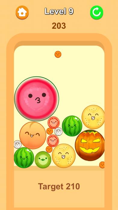 Watermelon Merge - Sort Puzzle screenshot