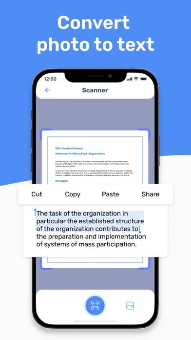 PDF Scanner Scan Documents App App screenshot