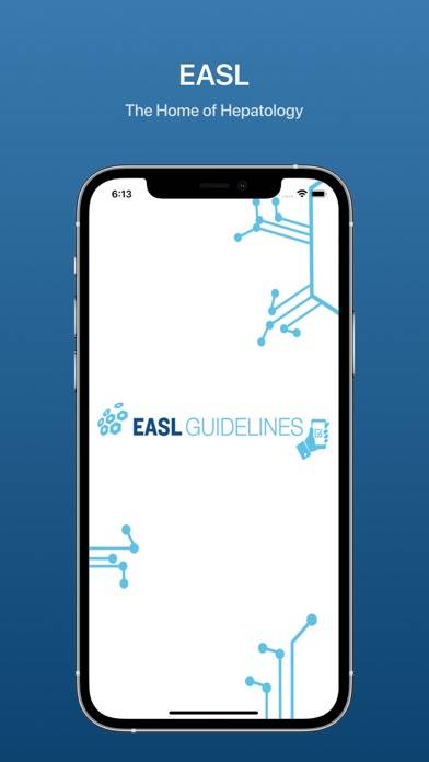 EASL Guidelines Schermata dell'app #1