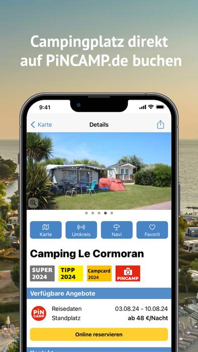 ADAC Camping / Stellplatz 2024 App screenshot #5