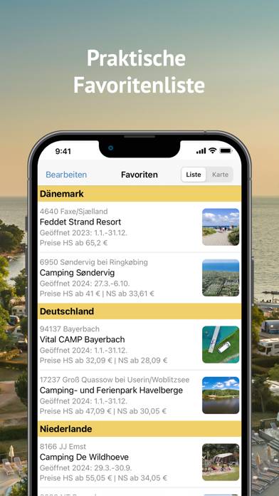 ADAC Camping / Stellplatz 2024 App-Screenshot #6
