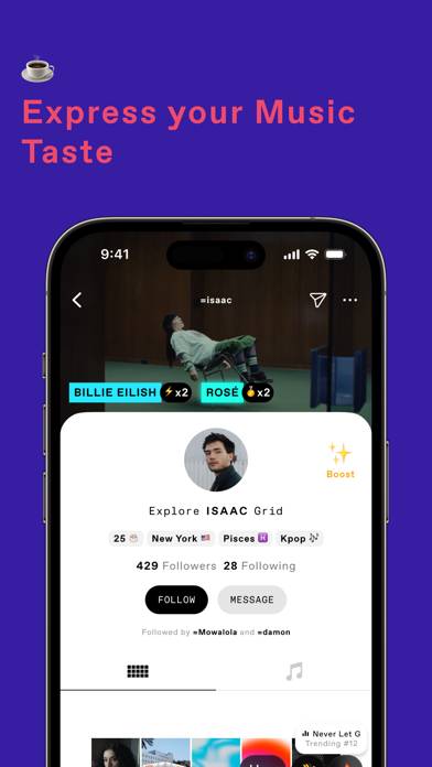 EQUALS: Make Friends via Music App-Screenshot