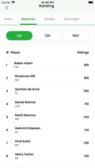 PTV Live Cricket App skärmdump #4