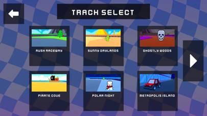 Retro Kart Rush screenshot