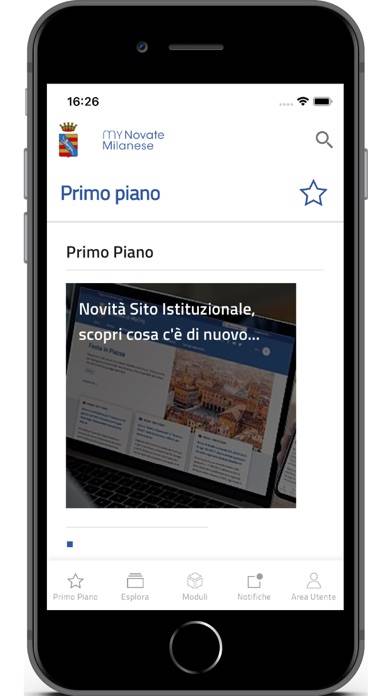 MyNovateMilanese Schermata dell'app