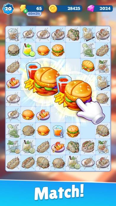 Food and Travel: Merge Game game screenshot