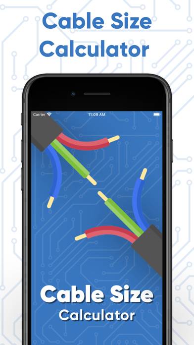 Cable Size Calculators skärmdump