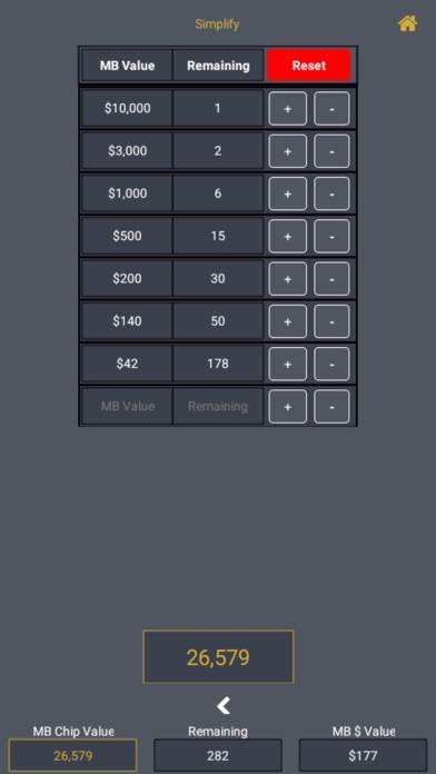 MB Poker Calculator App-Screenshot #2