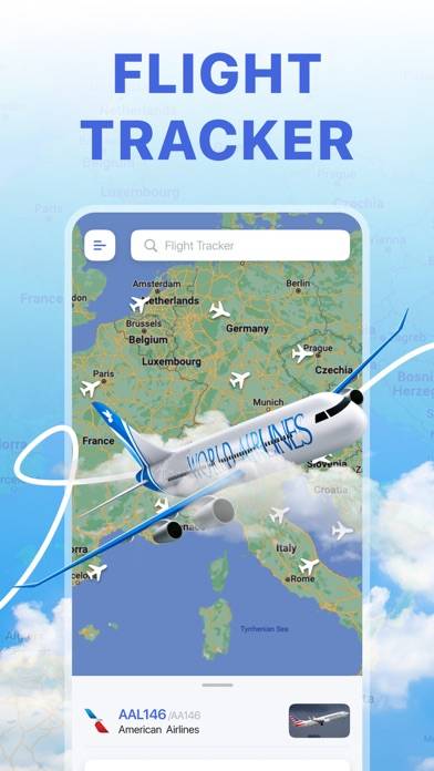 Flight Tracker: Airplane Radar Schermata dell'app #1
