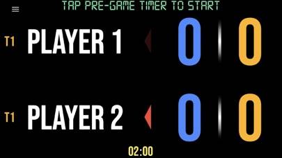 BT Table Tennis Scoreboard skärmdump