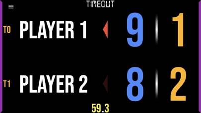 BT Table Tennis Scoreboard App screenshot