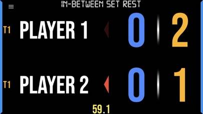 BT Table Tennis Scoreboard App screenshot