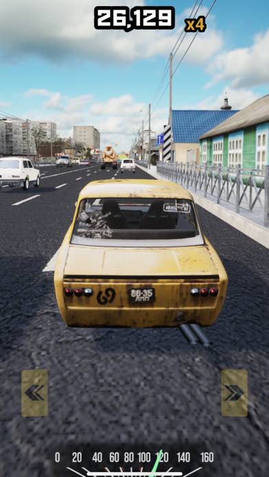 USSR Traffic Racer game screenshot