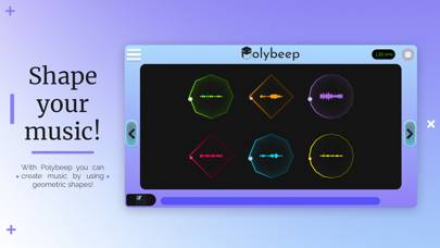 Polybeep Schermata dell'app