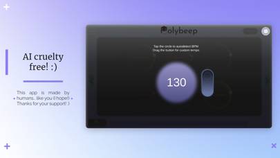 Polybeep Schermata dell'app