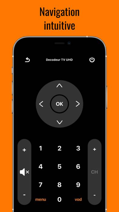 Telecommande pour Orange Capture d'écran de l'application #3