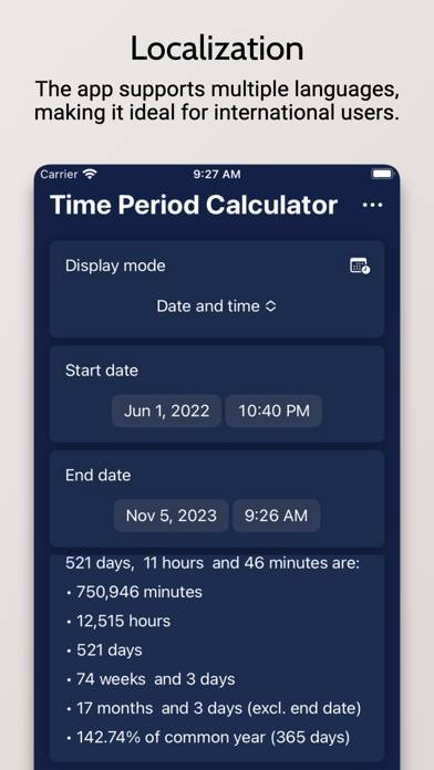 TimeSpan Calculator App screenshot #1