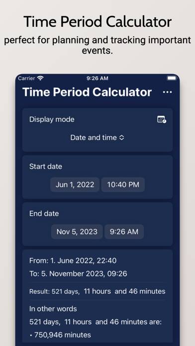 TimeSpan Calculator App screenshot #2