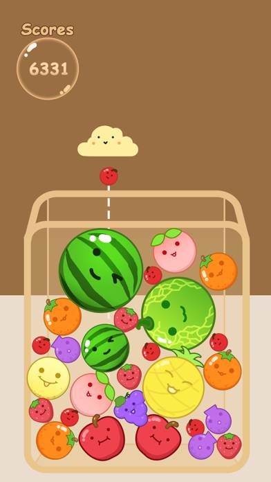 Watermelon game. Captura de pantalla de la aplicación #2