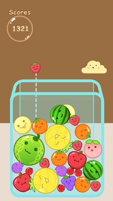 Watermelon game. Captura de pantalla de la aplicación #3