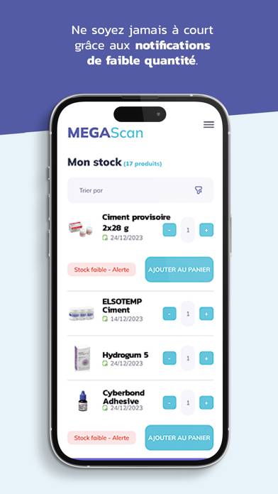 MEGA Scan Capture d'écran de l'application