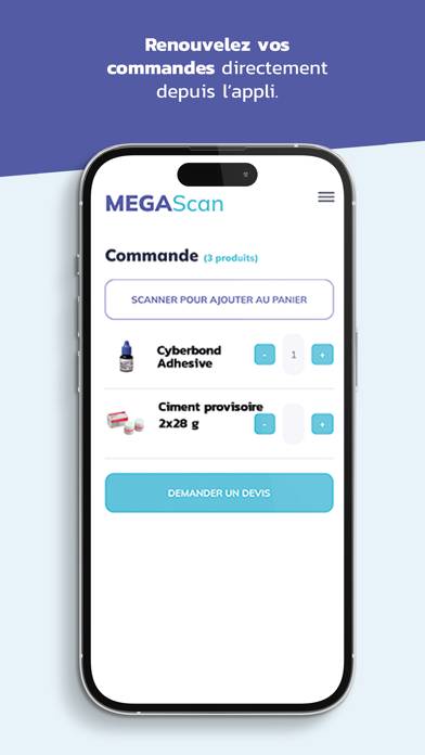 MEGA Scan Capture d'écran de l'application