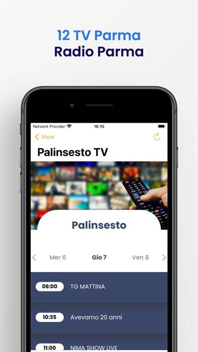 12 TV Parma App screenshot #5