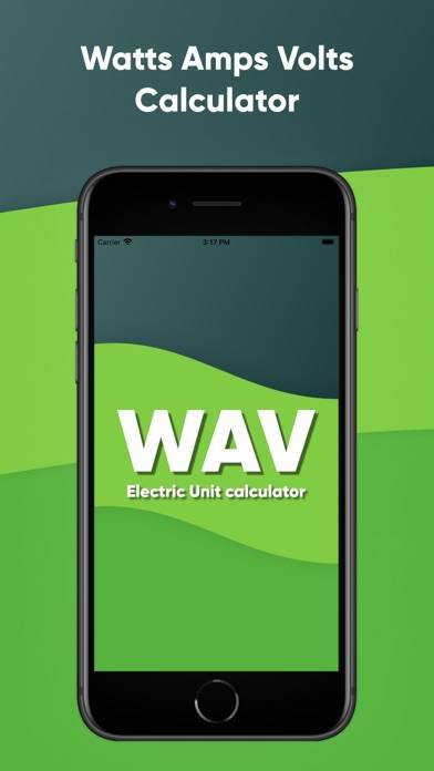 Watts Amps Volts Calculator App skärmdump #1