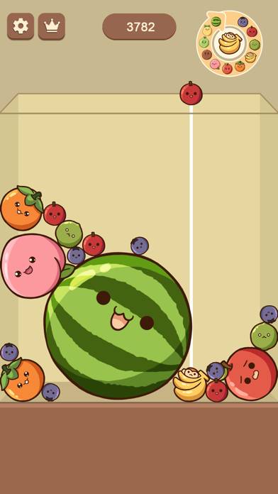 Watermelon Drop: Fruit Merge App preview #3